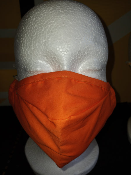 Plain Mask w/filter pocket and nose wire