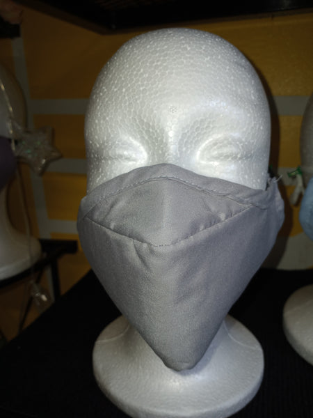 Plain Mask w/filter pocket and nose wire