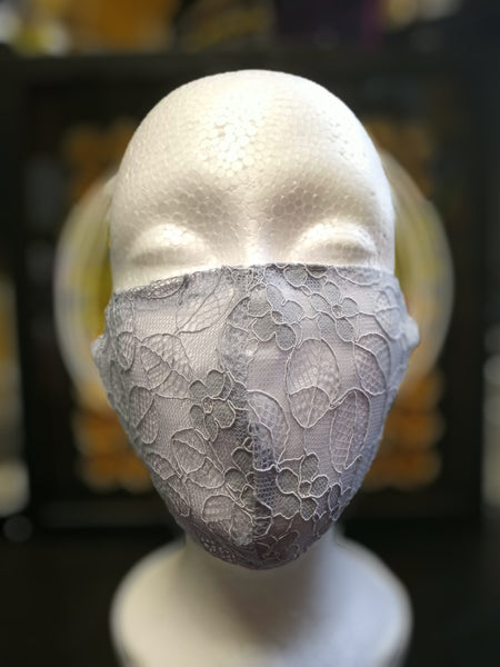 Lace flower dazzle Mask