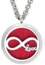 "infinite Love" Aromatherapy Diffuser Necklace