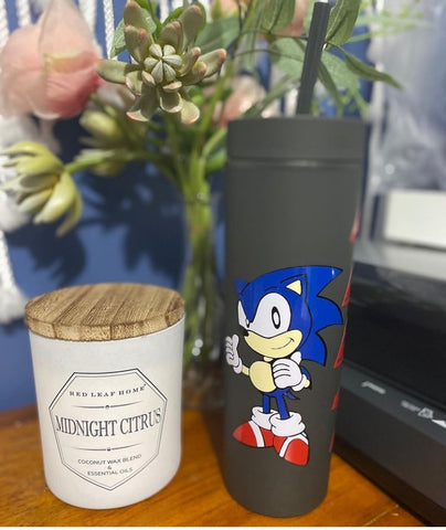 Sonic the hedgehog  tumbler by Land Live Crafts