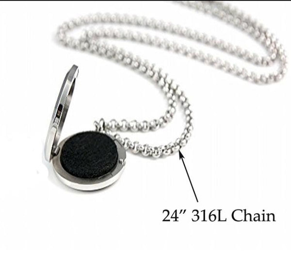 "Live Love Dream" Aromatherapy Diffuser Necklace