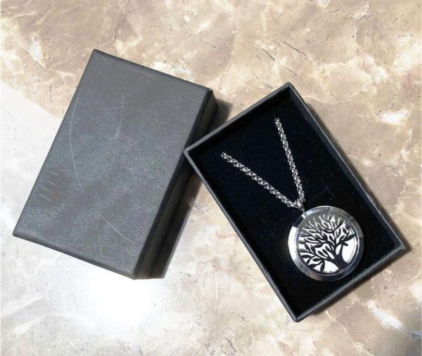 "Live Love Dream" Aromatherapy Diffuser Necklace